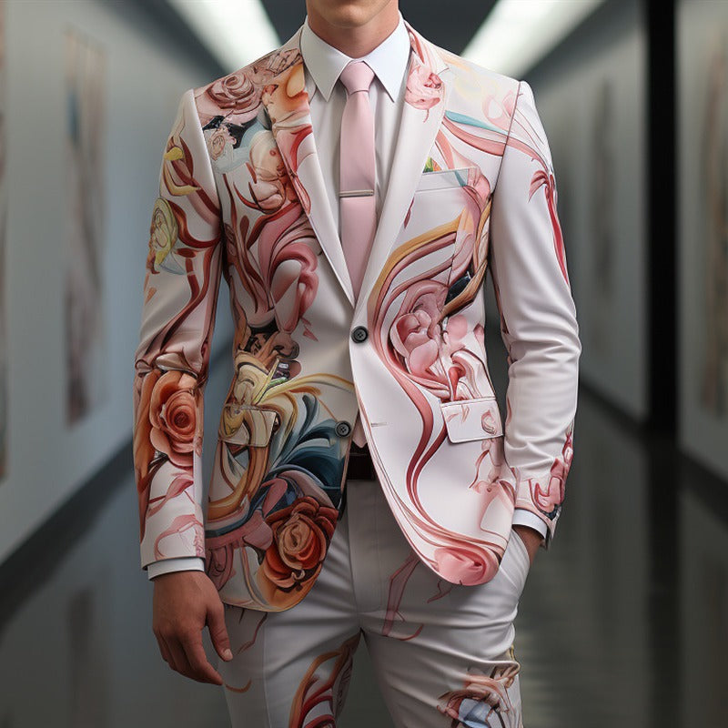 Digital Printing Suit Cos Party