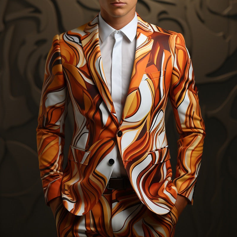 Digital Printing Suit Cos Party