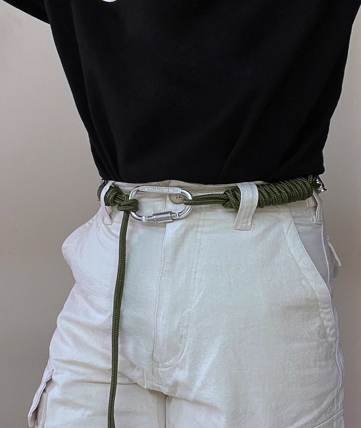 Metal Braiding String Pant Belt Accessories Adjustable Lengthened