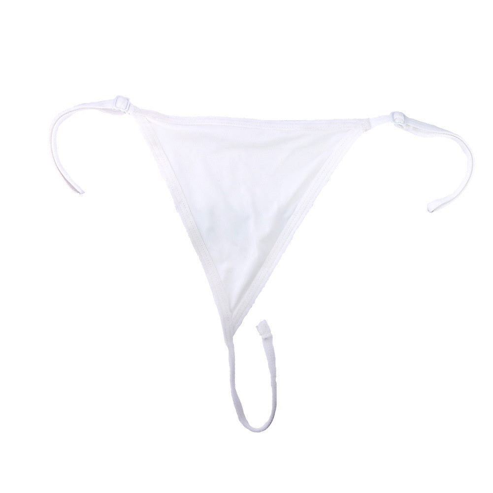 Women/men Custom Thong With Letter Name Personality G-String Panties Underwear Waist Body Chain Lace Thongs Jewelry Gift