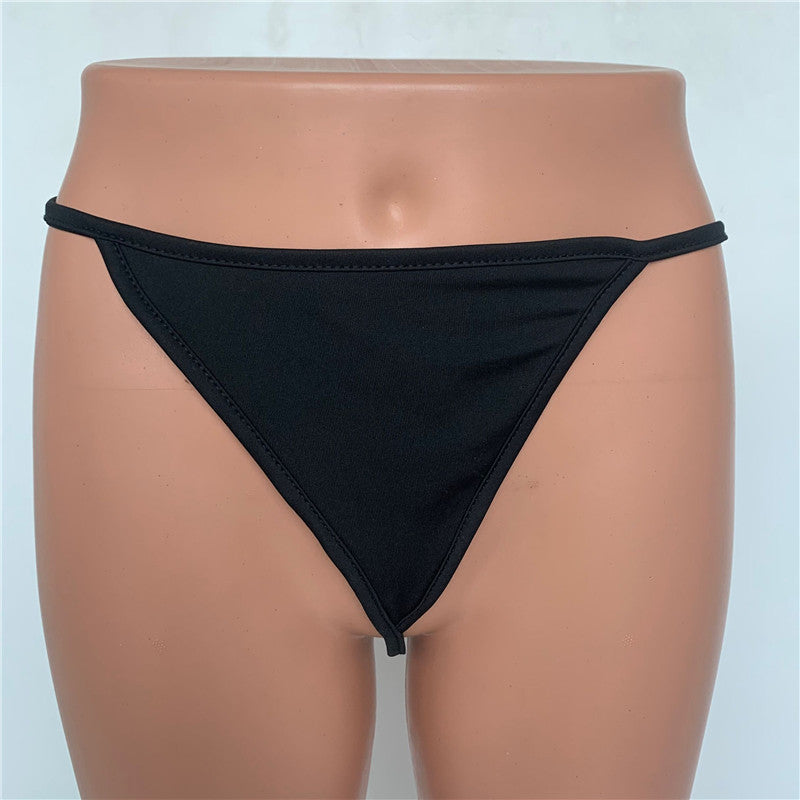 Women/men Custom Thong With Letter Name Personality G-String Panties Underwear Waist Body Chain Lace Thongs Jewelry Gift